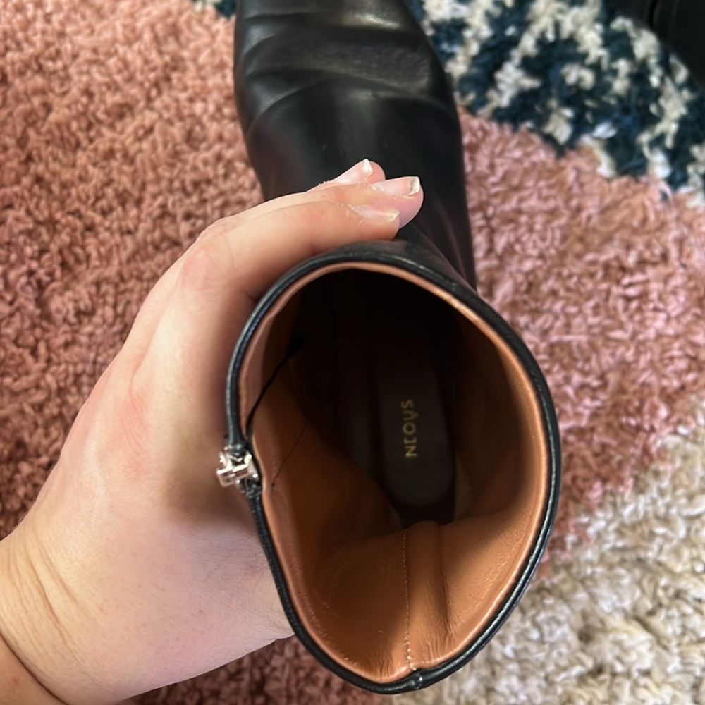 Neous Leather Boots Menea - Picture 5 of 7